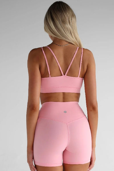 ACTIVE LEELO - CLASSIC 6" BIKE SHORTS - PEONY - PERTH STOCKIST - AUSTRALIAN STOCKIST - WA STOCKIST - AUSTRALIA STOCKIST - AUS STOCKIST - PERTH BOUTIQUE - WA BOUTIQUE - AUS BOUTIQUE - AUSTRALIA BOUTIQUE