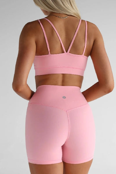 ACTIVE LEELO - CLASSIC 6" BIKE SHORTS - PEONY - PERTH STOCKIST - AUSTRALIAN STOCKIST - WA STOCKIST - AUSTRALIA STOCKIST - AUS STOCKIST - PERTH BOUTIQUE - WA BOUTIQUE - AUS BOUTIQUE - AUSTRALIA BOUTIQUE