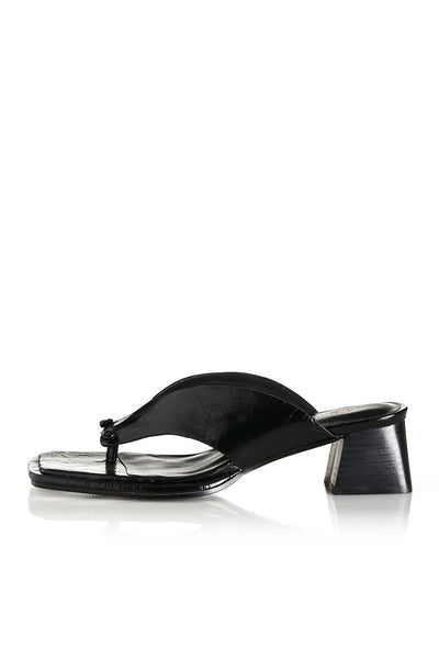 ALIAS MAE - ALINA HEEL - BLACK OILY LEATHER - PERTH BOUTIQUE - AUSTRALIAN BOUTIQUE - WA BOUTIQUE - INTERNATIONAL SHIPPING - USA SHIPPING - PERTH STORES - PERTH STORE - AUSTRALIA - WA - WESTER AUSTRALIA - WOMENS FASHION - FASHION - CLOTHING - WA STOCKIST - PERTH STOCKIST - AUSTRALIAN STOCKIST - STOCKIST