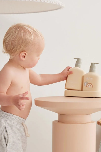 ALIVE BODY - BABY DUO HAIR/BODY WASH AND LOTION + TRAY
