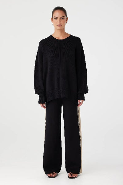 ARCAA MOVEMENT - HARPER KNIT SWEATER - BLACK  - BOUTIQUE - WA BOUTIQUE - PERTH STOCKIST - AUSTRALIAN STOCKIST - NO TARAF - INTERNATIONAL SHIPPING - EXPRESS SHIPPING - STOCKIST