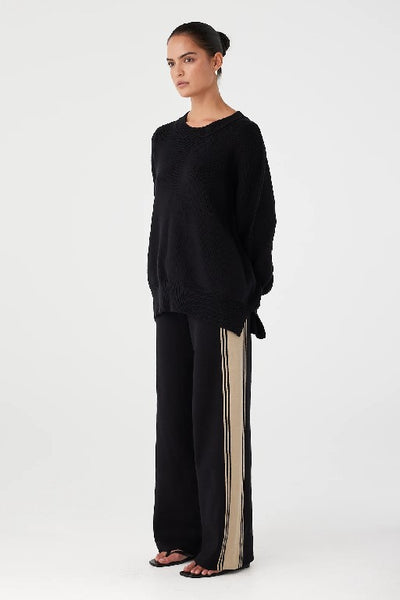 ARCAA MOVEMENT - HARPER KNIT SWEATER - BLACK  - BOUTIQUE - WA BOUTIQUE - PERTH STOCKIST - AUSTRALIAN STOCKIST - NO TARAF - INTERNATIONAL SHIPPING - EXPRESS SHIPPING - STOCKIST