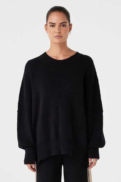 ARCAA MOVEMENT - HARPER KNIT SWEATER - BLACK  - BOUTIQUE - WA BOUTIQUE - PERTH STOCKIST - AUSTRALIAN STOCKIST - NO TARAF - INTERNATIONAL SHIPPING - EXPRESS SHIPPING - STOCKIST