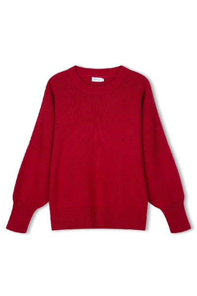 ARCAA MOVEMENT - HARPER KNIT SWEATER - WINE - BOUTIQUE - WA BOUTIQUE - PERTH STOCKIST - AUSTRALIAN STOCKIST - NO TARAF - INTERNATIONAL SHIPPING - EXPRESS SHIPPING - STOCKIST