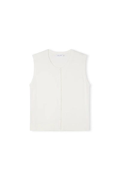 ARCAA MOVEMENT - FINLEY BUTTON UP VEST - CREAM - PERTH STOCKIST - AUSTRALIAN STOCKIST - WA STOCKIST - AUSTRALIA STOCKIST - AUS STOCKIST - PERTH BOUTIQUE - WA BOUTIQUE - AUS BOUTIQUE - AUSTRALIA BOUTIQUE