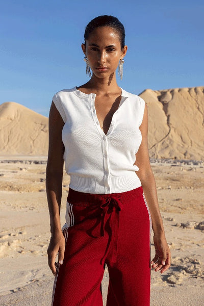 ARCAA MOVEMENT - FINLEY BUTTON UP VEST - CREAM - PERTH STOCKIST - AUSTRALIAN STOCKIST - WA STOCKIST - AUSTRALIA STOCKIST - AUS STOCKIST - PERTH BOUTIQUE - WA BOUTIQUE - AUS BOUTIQUE - AUSTRALIA BOUTIQUE