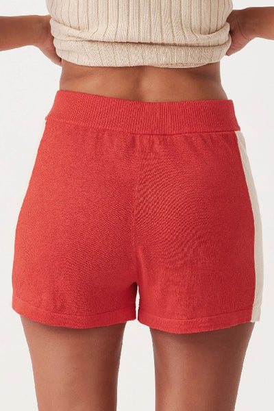 ARCAA MOVEMENT - LARRI LINEN SHORT - HIBISCUS & SAND