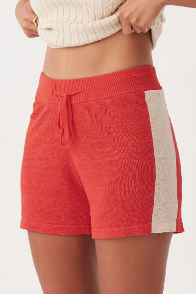 ARCAA MOVEMENT - LARRI LINEN SHORT - HIBISCUS & SAND - PERTH STOCKIST