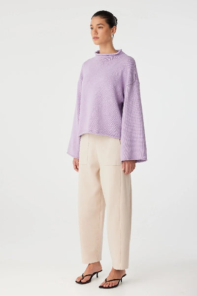 ARCAA MOVEMENT - MAEVE SWEATER - LILAC - PERTH BOUTIQUE - AUSTRALIAN BOUTIQUE - WA BOUTIQUE - INTERNATIONAL SHIPPING - USA SHIPPING - PERTH STORES - PERTH STORE - AUSTRALIA - WA - WESTER AUSTRALIA - WOMENS FASHION - FASHION - CLOTHING - WA STOCKIST - PERTH STOCKIST - AUSTRALIAN STOCKIST - STOCKIST