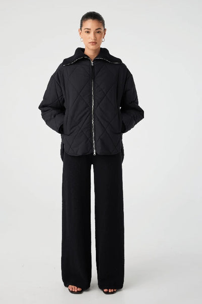 ARCAA MOVEMENT - REECE QUILTED JACKET - BLACK - PERTH STOCKIST - AUSTRALIAN STOCKIST - WA STOCKIST - AUSTRALIA STOCKIST - AUS STOCKIST - PERTH BOUTIQUE - WA BOUTIQUE - AUS BOUTIQUE - AUSTRALIA BOUTIQUE