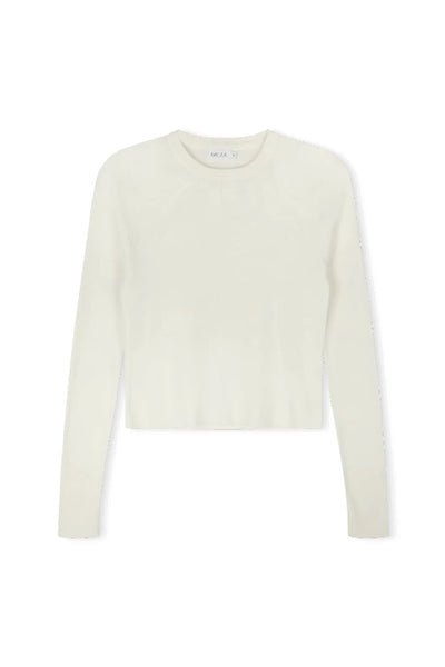 ARCAA MOVEMENT - MAGGIE LONGSLEEVE TSHIRT - CREAM - PERTH STOCKIST - AUSTRALIAN STOCKIST - WA STOCKIST - AUSTRALIA STOCKIST - AUS STOCKIST - PERTH BOUTIQUE - WA BOUTIQUE - AUS BOUTIQUE - AUSTRALIA BOUTIQUE