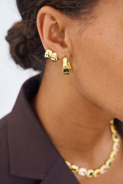 AVANT STUDIO - DITA HOOP EARRINGS - GOLD - SILVER - PERTH BOUTIQUE - AUSTRALIAN BOUTIQUE - WA BOUTIQUE - INTERNATIONAL SHIPPING - USA SHIPPING - PERTH STORES - PERTH STORE - AUSTRALIA - WA - WESTER AUSTRALIA - WOMENS FASHION - FASHION - CLOTHING - WA STOCKIST - PERTH STOCKIST - AUSTRALIAN STOCKIST - STOCKIST