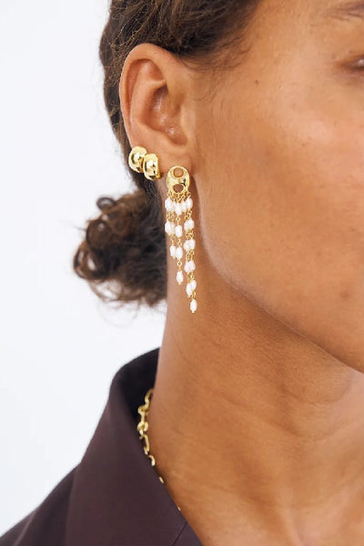 AVANT STUDIO - GABRIELLE EARRINGS - GOLD - BOUTIQUE - WA BOUTIQUE - PERTH STOCKIST - AUSTRALIAN STOCKIST - NO TARAF - INTERNATIONAL SHIPPING - EXPRESS SHIPPING - STOCKIST