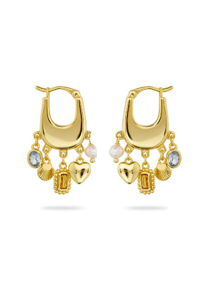 AVANT STUDIO - GWENDOLYN EARRINGS - GOLD - BOUTIQUE - WA BOUTIQUE - PERTH STOCKIST - AUSTRALIAN STOCKIST - NO TARAF - INTERNATIONAL SHIPPING - EXPRESS SHIPPING - STOCKIST