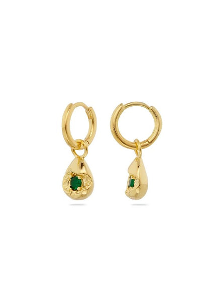 AVANT STUDIO - MIMI EARRINGS - EMERALD - BOUTIQUE - WA BOUTIQUE - PERTH STOCKIST - AUSTRALIAN STOCKIST - NO TARAF - INTERNATIONAL SHIPPING - EXPRESS SHIPPING - STOCKIST