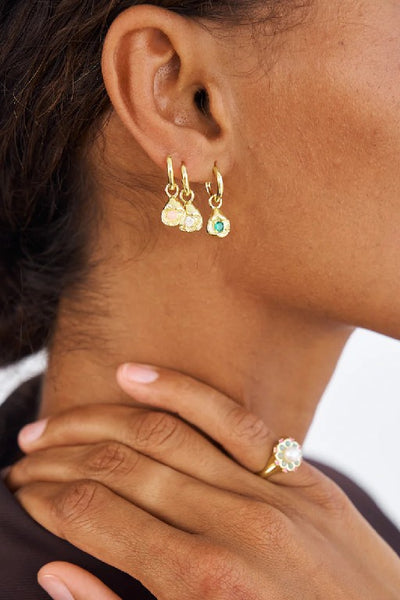 AVANT STUDIO - MIMI EARRINGS - EMERALD - BOUTIQUE - WA BOUTIQUE - PERTH STOCKIST - AUSTRALIAN STOCKIST - NO TARAF - INTERNATIONAL SHIPPING - EXPRESS SHIPPING - STOCKIST