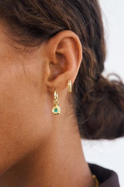 AVANT STUDIO - MIMI EARRINGS - EMERALD - BOUTIQUE - WA BOUTIQUE - PERTH STOCKIST - AUSTRALIAN STOCKIST - NO TARAF - INTERNATIONAL SHIPPING - EXPRESS SHIPPING - STOCKIST