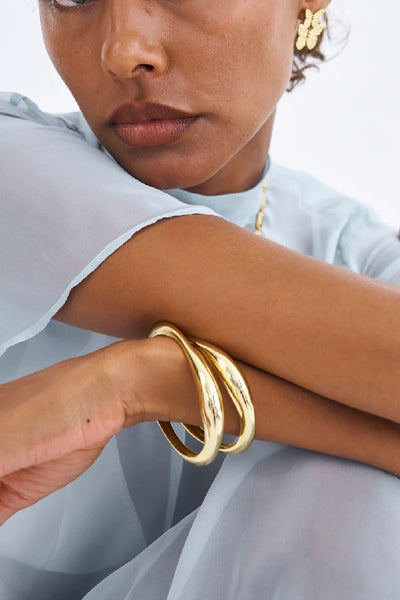 AVANT STUDIO - CRISTABEL BANGLE - GOLD - BOUTIQUE - WA BOUTIQUE - PERTH STOCKIST - AUSTRALIAN STOCKIST - NO TARAF - INTERNATIONAL SHIPPING - EXPRESS SHIPPING - STOCKIST