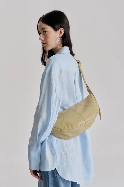 BRIE LEON - MISCHA CRESCENT BAG - HARVEST