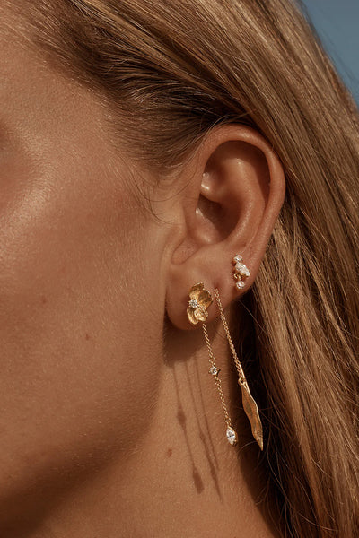 BY CHARLOTTE - AWAKEN THREAD EARRINGS - GOLD - PERTH BOUTIQUE - AUSTRALIAN BOUTIQUE - WA BOUTIQUE - INTERNATIONAL SHIPPING - USA SHIPPING - PERTH STORES - PERTH STORE - AUSTRALIA - WA - WESTER AUSTRALIA - WOMENS FASHION - FASHION - CLOTHING - WA STOCKIST - PERTH STOCKIST - AUSTRALIAN STOCKIST - STOCKIST