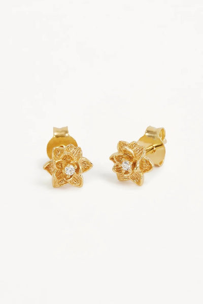 BY CHARLOTTE - BLOOM WITHIN LOTUS STUD EARRINGS - PERTH BOUTIQUE - AUSTRALIAN BOUTIQUE - WA BOUTIQUE - INTERNATIONAL SHIPPING - USA SHIPPING - PERTH STORES - PERTH STORE - AUSTRALIA - WA - WESTER AUSTRALIA - WOMENS FASHION - FASHION - CLOTHING - WA STOCKIST - PERTH STOCKIST - AUSTRALIAN STOCKIST - STOCKIST