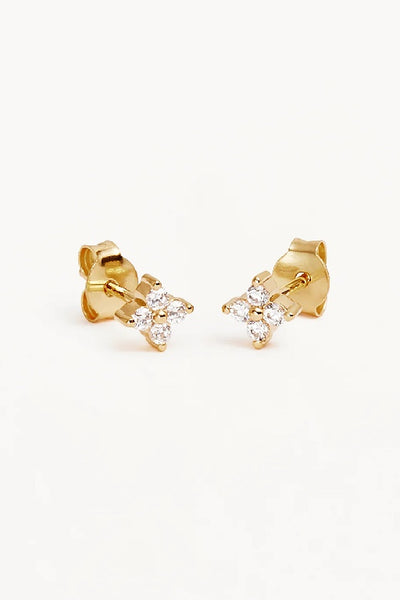 BY CHARLOTTE - CRYSTAL BLOOM STUD EARRINGS