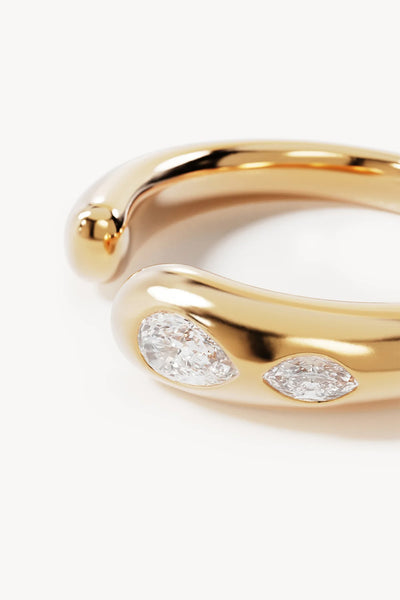 BY CHARLOTTE - DEWDROP RING - GOLD - PERTH BOUTIQUE - AUSTRALIAN BOUTIQUE - WA BOUTIQUE - INTERNATIONAL SHIPPING - USA SHIPPING - PERTH STORES - PERTH STORE - AUSTRALIA - WA - WESTER AUSTRALIA - WOMENS FASHION - FASHION - CLOTHING - WA STOCKIST - PERTH STOCKIST - AUSTRALIAN STOCKIST - STOCKIST