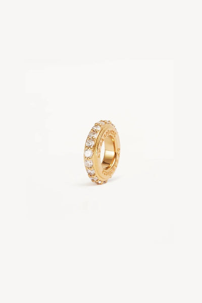 BY CHARLOTTE - HALO PETAL CHARM - GOLD