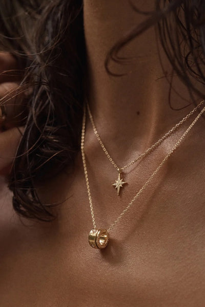 BY CHARLOTTE - I AM LOVED SPINNING MEDITATION NECKLACE