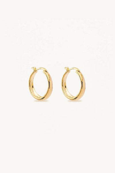 BY CHARLOTTE - INFINITE HORIZON LARGE HOOPS - GOLD