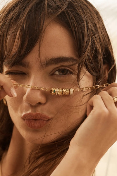 BY CHARLOTTE - LIVE IN LIGHT PETAL CHARM - GOLD