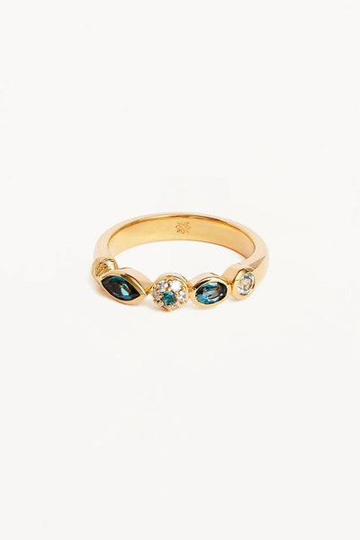 BY CHARLOTTE - PROTECTION OF EYE TOPAZ RING - GOLD