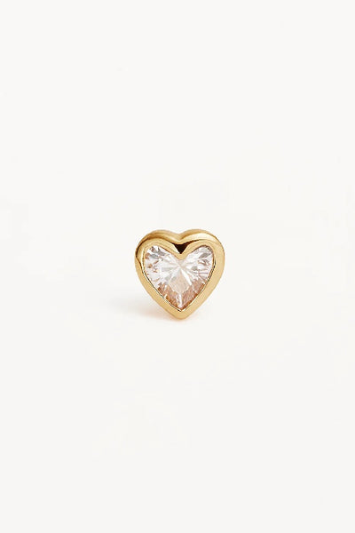 BY CHARLOTTE - RADIANT HEART STUD EARRINGS - GOLD - PERTH STOCKIST - AUSTRALIAN STOCKIST - WA STOCKIST - AUSTRALIA STOCKIST - AUS STOCKIST - PERTH BOUTIQUE - WA BOUTIQUE - AUS BOUTIQUE - AUSTRALIA BOUTIQUE