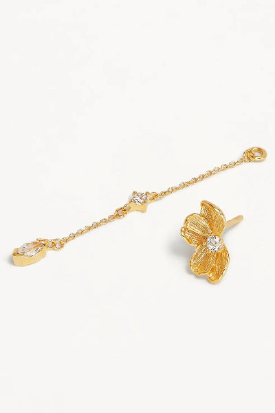 BY CHARLOTTE - SERENE LOTUS CHAIN EARRINGS - PERTH BOUTIQUE - AUSTRALIAN BOUTIQUE - WA BOUTIQUE - INTERNATIONAL SHIPPING - USA SHIPPING - PERTH STORES - PERTH STORE - AUSTRALIA - WA - WESTER AUSTRALIA - WOMENS FASHION - FASHION - CLOTHING - WA STOCKIST - PERTH STOCKIST - AUSTRALIAN STOCKIST - STOCKIST