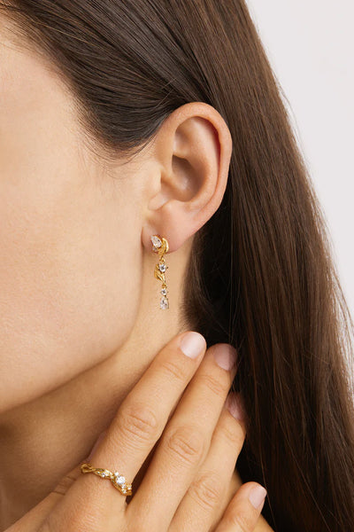 BY CHARLOTTE - THROUGH THE SEASONS DROP EARRINGS - GOLD - PERTH BOUTIQUE - AUSTRALIAN BOUTIQUE - WA BOUTIQUE - INTERNATIONAL SHIPPING - USA SHIPPING - PERTH STORES - PERTH STORE - AUSTRALIA - WA - WESTER AUSTRALIA - WOMENS FASHION - FASHION - CLOTHING - WA STOCKIST - PERTH STOCKIST - AUSTRALIAN STOCKIST - STOCKIST