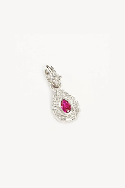 BY CHARLOTTE - WITH LOVE BIRTHSTONE PENDANTS - SILVER - JULY