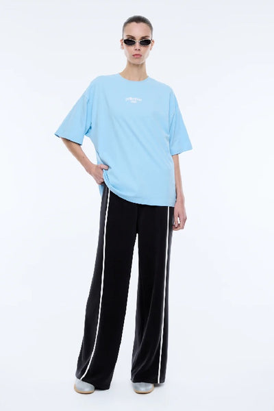 ENA PELLY - 1984 TEE - LIGHT BLUE - PERTH BOUTIQUE - AUSTRALIAN BOUTIQUE - WA BOUTIQUE - INTERNATIONAL SHIPPING - USA SHIPPING - PERTH STORES - PERTH STORE - AUSTRALIA - WA - WESTER AUSTRALIA - WOMENS FASHION - FASHION - CLOTHING - WA STOCKIST - PERTH STOCKIST - AUSTRALIAN STOCKIST - STOCKIST