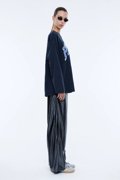 ENA PELLY - LONG SLEEVE PELLY TEE - INK - PERTH STOCKIST - AUSTRALIAN STOCKIST - WA STOCKIST - AUSTRALIA STOCKIST - AUS STOCKIST - PERTH BOUTIQUE - WA BOUTIQUE - AUS BOUTIQUE - AUSTRALIA BOUTIQUE