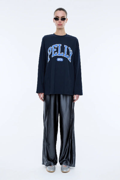 ENA PELLY - LONG SLEEVE PELLY TEE - INK - PERTH STOCKIST - AUSTRALIAN STOCKIST - WA STOCKIST - AUSTRALIA STOCKIST - AUS STOCKIST - PERTH BOUTIQUE - WA BOUTIQUE - AUS BOUTIQUE - AUSTRALIA BOUTIQUE