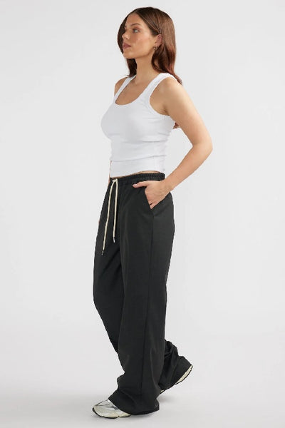 ENA PELLY - MILLA RELAXED TROUSER - BLACK MARLE - PERTH STOCKIST - AUSTRALIAN STOCKIST - WA STOCKIST - AUSTRALIA STOCKIST - AUS STOCKIST - PERTH BOUTIQUE - WA BOUTIQUE - AUS BOUTIQUE - AUSTRALIA BOUTIQUE