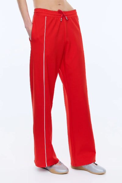 ENA PELLY - PIPER STRIPE PANT - FLAME RED - PERTH BOUTIQUE - AUSTRALIAN BOUTIQUE - WA BOUTIQUE - INTERNATIONAL SHIPPING - USA SHIPPING - PERTH STORES - PERTH STORE - AUSTRALIA - WA - WESTER AUSTRALIA - WOMENS FASHION - FASHION - CLOTHING - WA STOCKIST - PERTH STOCKIST - AUSTRALIAN STOCKIST - STOCKIST