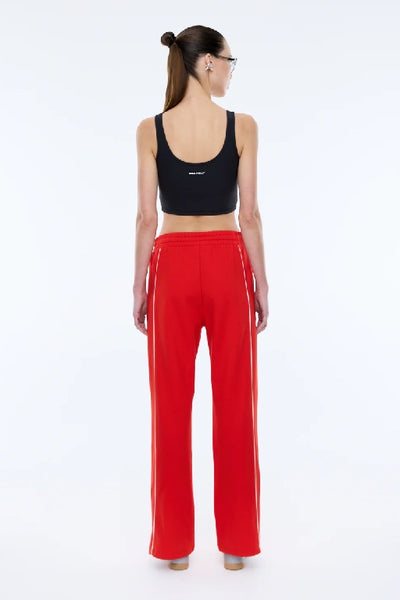 ENA PELLY - PIPER STRIPE PANT - FLAME RED - PERTH BOUTIQUE - AUSTRALIAN BOUTIQUE - WA BOUTIQUE - INTERNATIONAL SHIPPING - USA SHIPPING - PERTH STORES - PERTH STORE - AUSTRALIA - WA - WESTER AUSTRALIA - WOMENS FASHION - FASHION - CLOTHING - WA STOCKIST - PERTH STOCKIST - AUSTRALIAN STOCKIST - STOCKIST