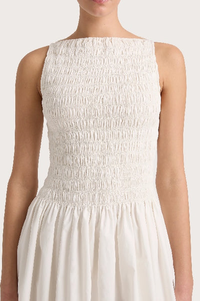 FAITHFULL THE BRAND - NOA MINI DRESS - WHITE - PERTH - STOCKIST