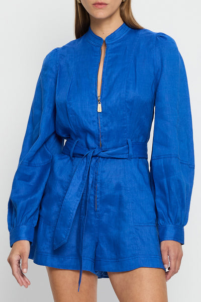 KIVARI - ADA PLAYSUIT - COBALT BLUE - PERTH BOUTIQUE - AUSTRALIAN BOUTIQUE - WA BOUTIQUE - INTERNATIONAL SHIPPING - USA SHIPPING - PERTH STORES - PERTH STORE - AUSTRALIA - WA - WESTER AUSTRALIA - WOMENS FASHION - FASHION - CLOTHING - WA STOCKIST - PERTH STOCKIST - AUSTRALIAN STOCKIST - STOCKIST