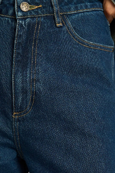 KIVARI - CARLA DENIM JEAN - PETROL - BOUTIQUE - WA BOUTIQUE - PERTH STOCKIST - AUSTRALIAN STOCKIST - NO TARAF - INTERNATIONAL SHIPPING - EXPRESS SHIPPING - STOCKIST