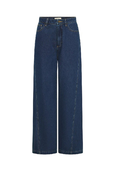 KIVARI - CARLA DENIM JEAN - PETROL - BOUTIQUE - WA BOUTIQUE - PERTH STOCKIST - AUSTRALIAN STOCKIST - NO TARAF - INTERNATIONAL SHIPPING - EXPRESS SHIPPING - STOCKIST