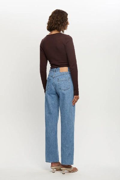 KIVARI - MALIA KNIT TOP - CHOCOLATE - BOUTIQUE - WA BOUTIQUE - PERTH STOCKIST - AUSTRALIAN STOCKIST - NO TARAF - INTERNATIONAL SHIPPING - EXPRESS SHIPPING - STOCKIST