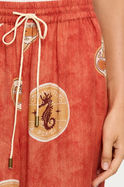 KIVARI - VACANZA PANT - RED - PERTH BOUTIQUE - AUSTRALIAN BOUTIQUE - WA BOUTIQUE - INTERNATIONAL SHIPPING - USA SHIPPING - PERTH STORES - PERTH STORE - AUSTRALIA - WA - WESTER AUSTRALIA - WOMENS FASHION - FASHION - CLOTHING - WA STOCKIST - PERTH STOCKIST - AUSTRALIAN STOCKIST - STOCKIST