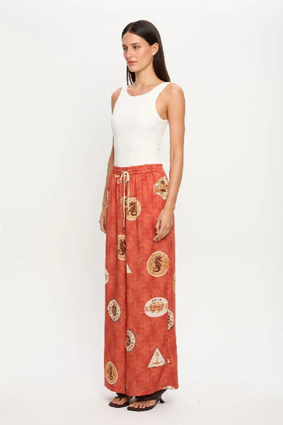 KIVARI - VACANZA PANT - RED - PERTH BOUTIQUE - AUSTRALIAN BOUTIQUE - WA BOUTIQUE - INTERNATIONAL SHIPPING - USA SHIPPING - PERTH STORES - PERTH STORE - AUSTRALIA - WA - WESTER AUSTRALIA - WOMENS FASHION - FASHION - CLOTHING - WA STOCKIST - PERTH STOCKIST - AUSTRALIAN STOCKIST - STOCKIST