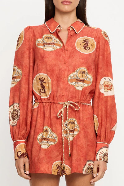 KIVARI - VACANZA PLAYSUIT - RED - PERTH BOUTIQUE - AUSTRALIAN BOUTIQUE - WA BOUTIQUE - INTERNATIONAL SHIPPING - USA SHIPPING - PERTH STORES - PERTH STORE - AUSTRALIA - WA - WESTER AUSTRALIA - WOMENS FASHION - FASHION - CLOTHING - WA STOCKIST - PERTH STOCKIST - AUSTRALIAN STOCKIST - STOCKIST